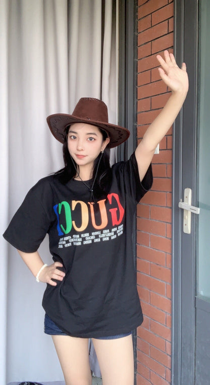 T-shirt Gucci Cities à lettres majuscules