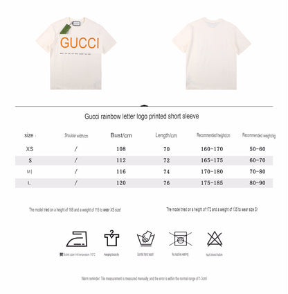 T-shirt Gucci Cities à lettres capitales - Blanc