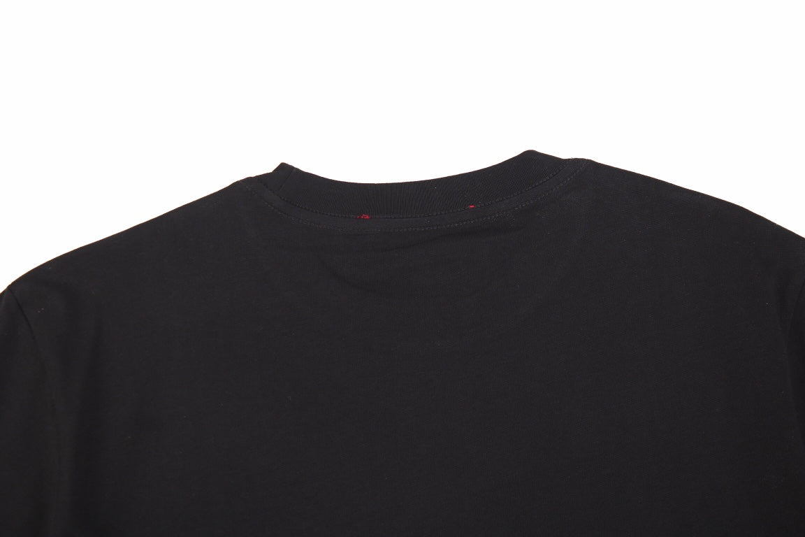 T-shirt Gucci à imprimé chien noir