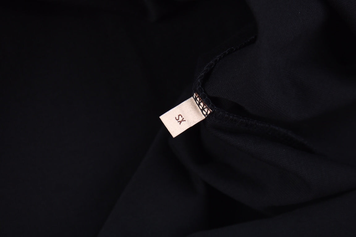 T-shirt Gucci « Je suis trop Gucci pour tes problèmes » - Noir