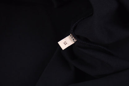 T-shirt Gucci « Je suis trop Gucci pour tes problèmes » - Noir