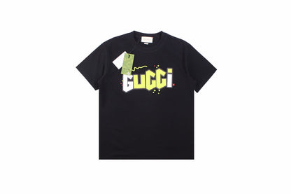 T-shirt Gucci à logo éclair noir