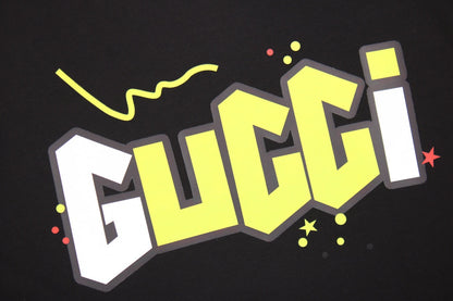 T-shirt Gucci à logo éclair noir