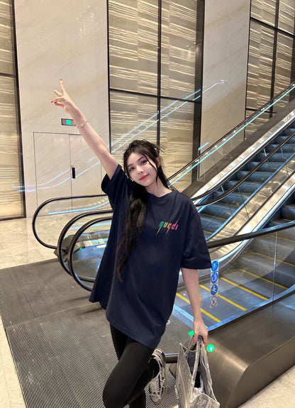 T-shirt Gucci à logo éclair