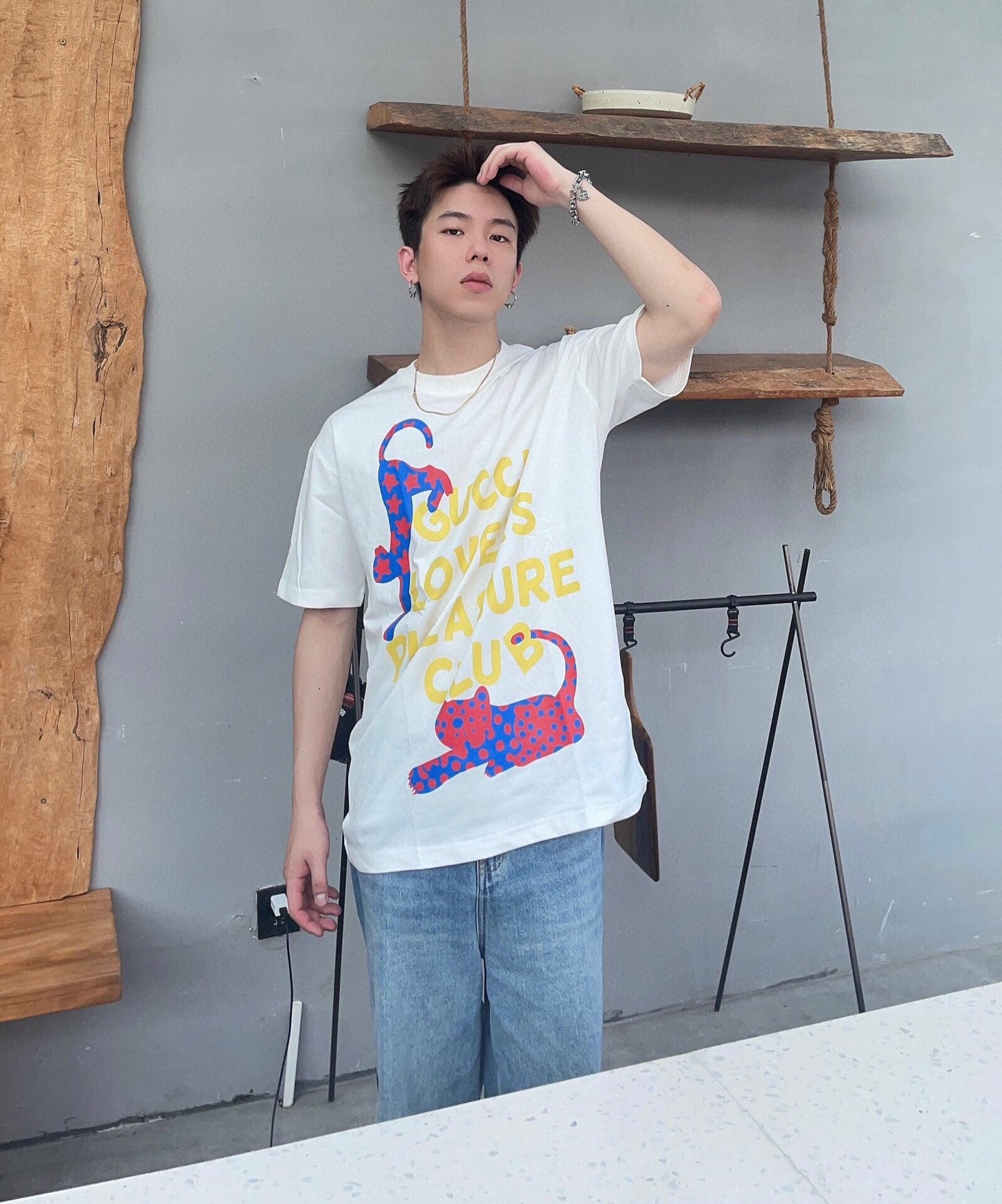 T-shirt Gucci Lovers Pleasure Club