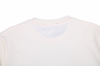 T-shirt Gucci à motif champignon (crème)