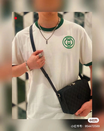 Polo Gucci avec logo brodé