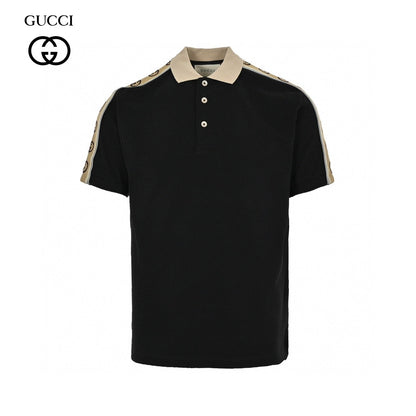 Polo Gucci avec bande logo