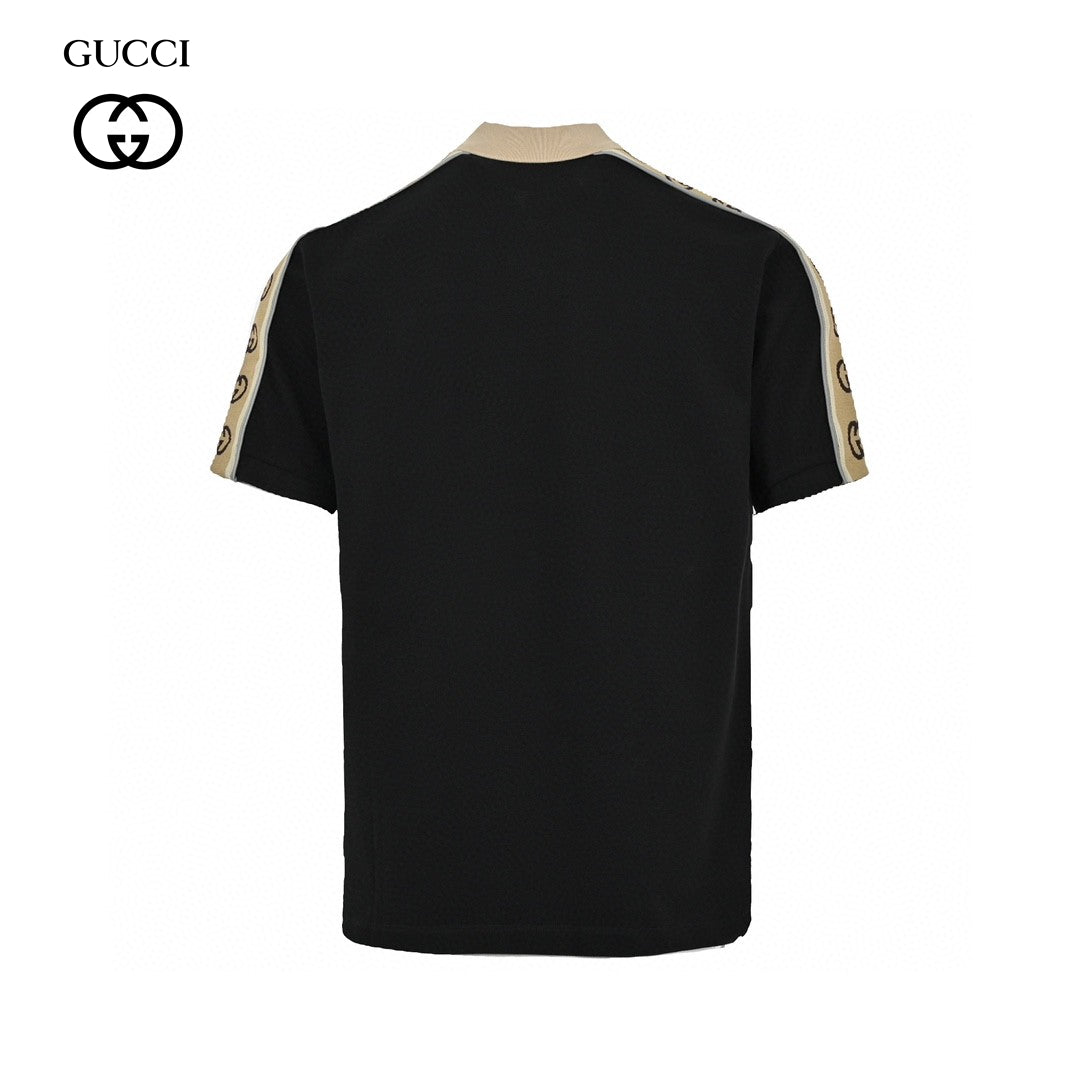 Polo Gucci avec bande logo