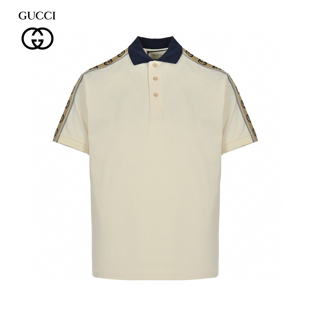 Polo Gucci avec bande logo