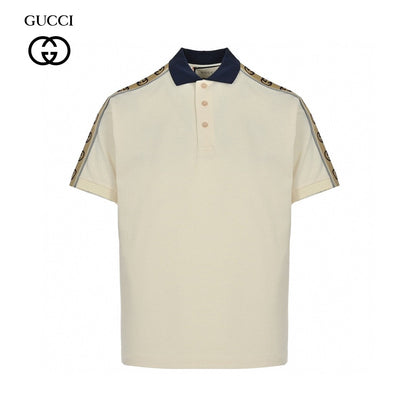 Polo Gucci avec bande logo