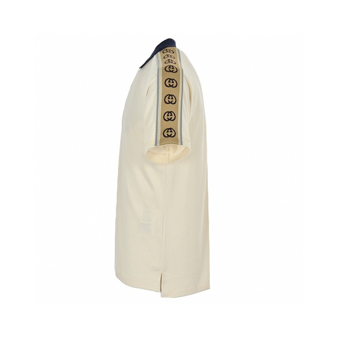 Polo Gucci avec bande logo