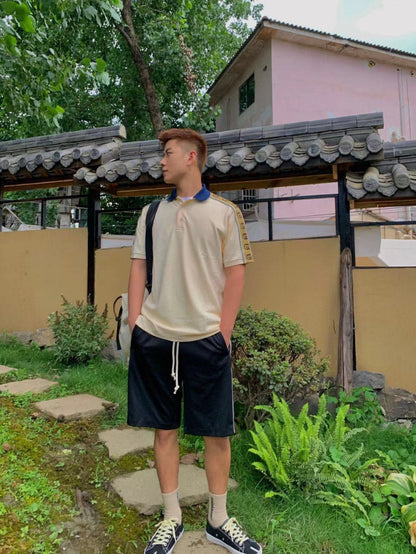 Polo Gucci avec bande logo