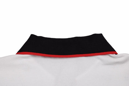 Polo Gucci à col Web (blanc)