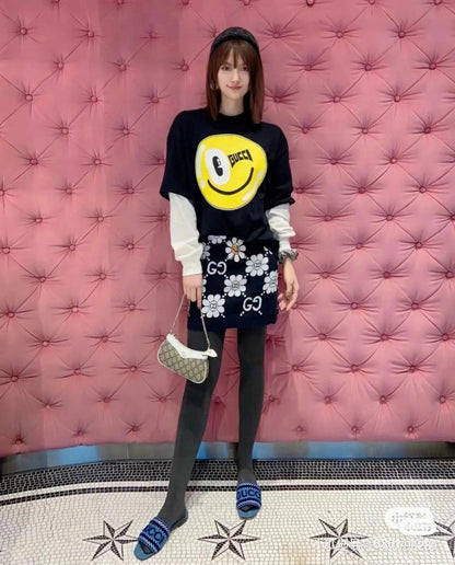 T-shirt Gucci Smiley Face