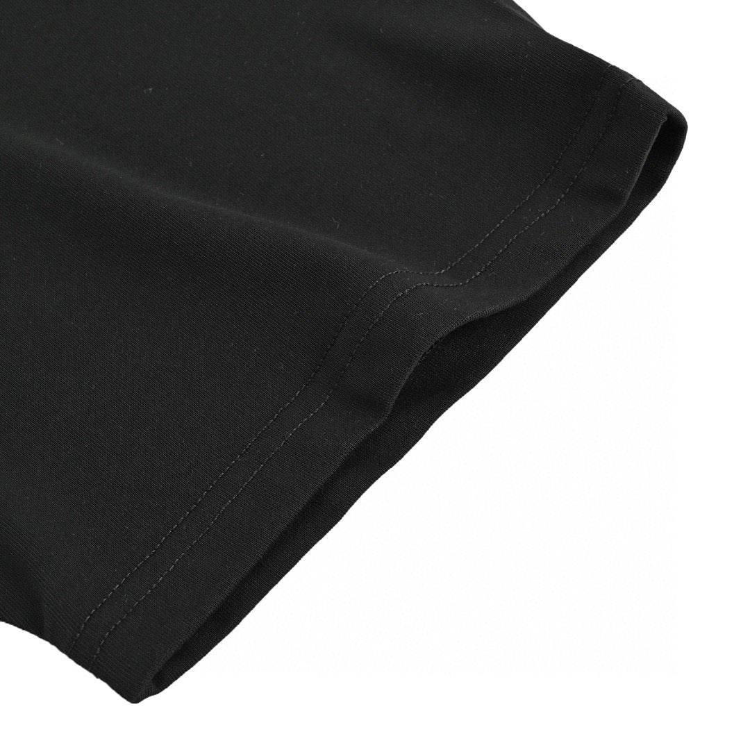 T-shirt noir Gucci à motif snowboarder