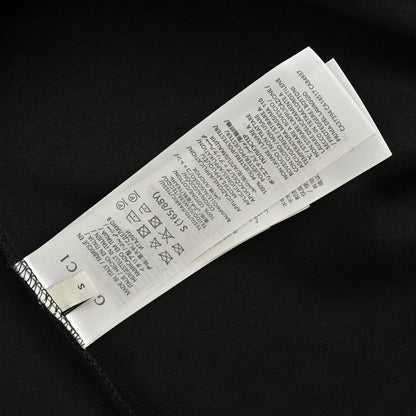 Polo Gucci à rayures et logo (noir)