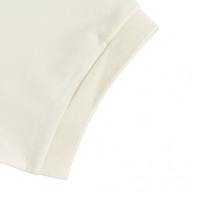 Polo Gucci à rayures et logo (blanc)