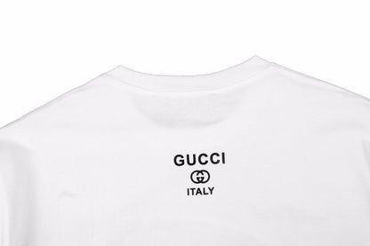 T-shirt graphique lunettes de soleil Gucci
