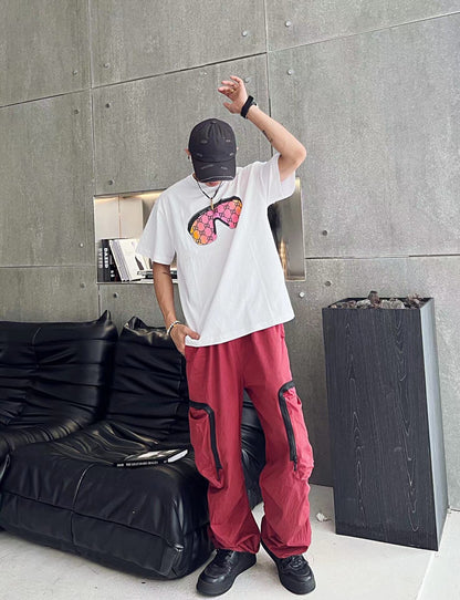 T-shirt graphique lunettes de soleil Gucci