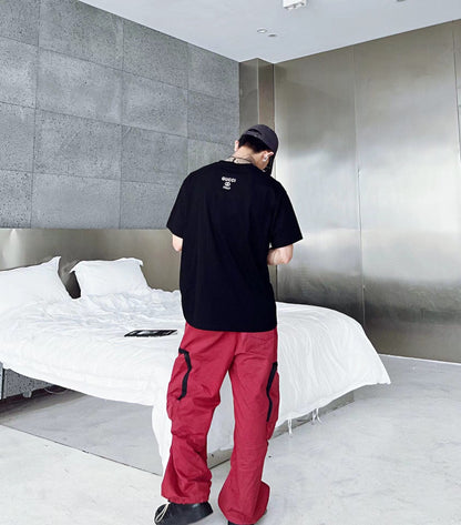 T-shirt graphique Gucci - Lunettes de soleil - Noir