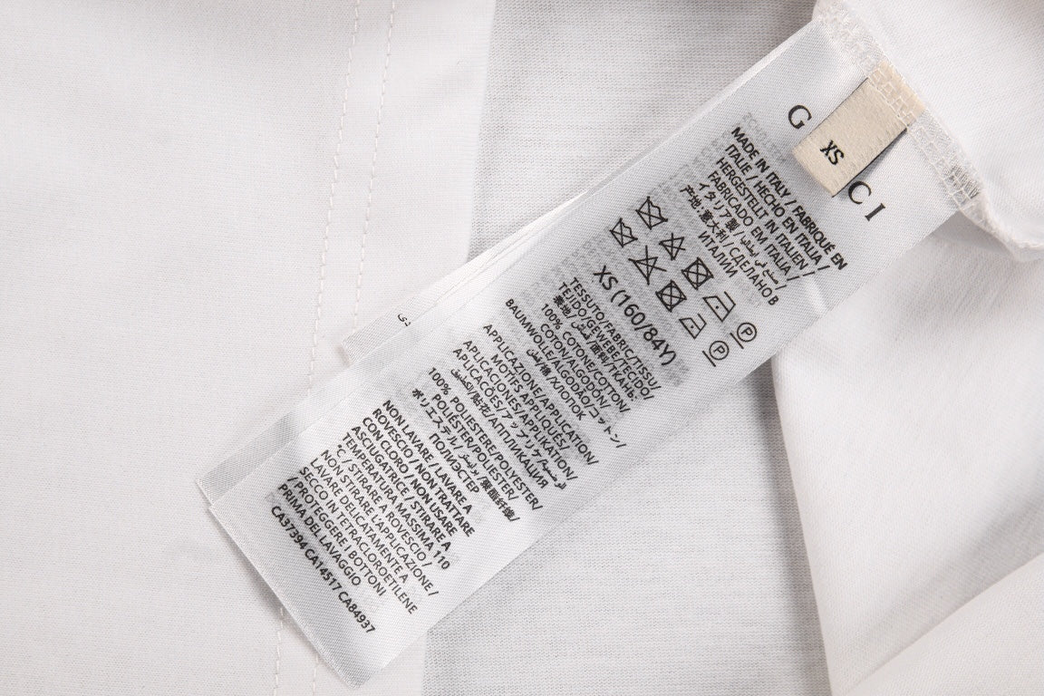 T-shirt Gucci avec logo rétro