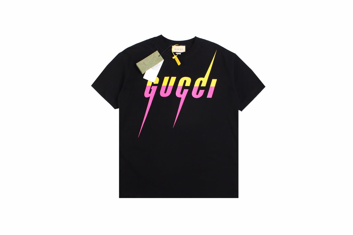 T-shirt Gucci avec logo rétro (noir)
