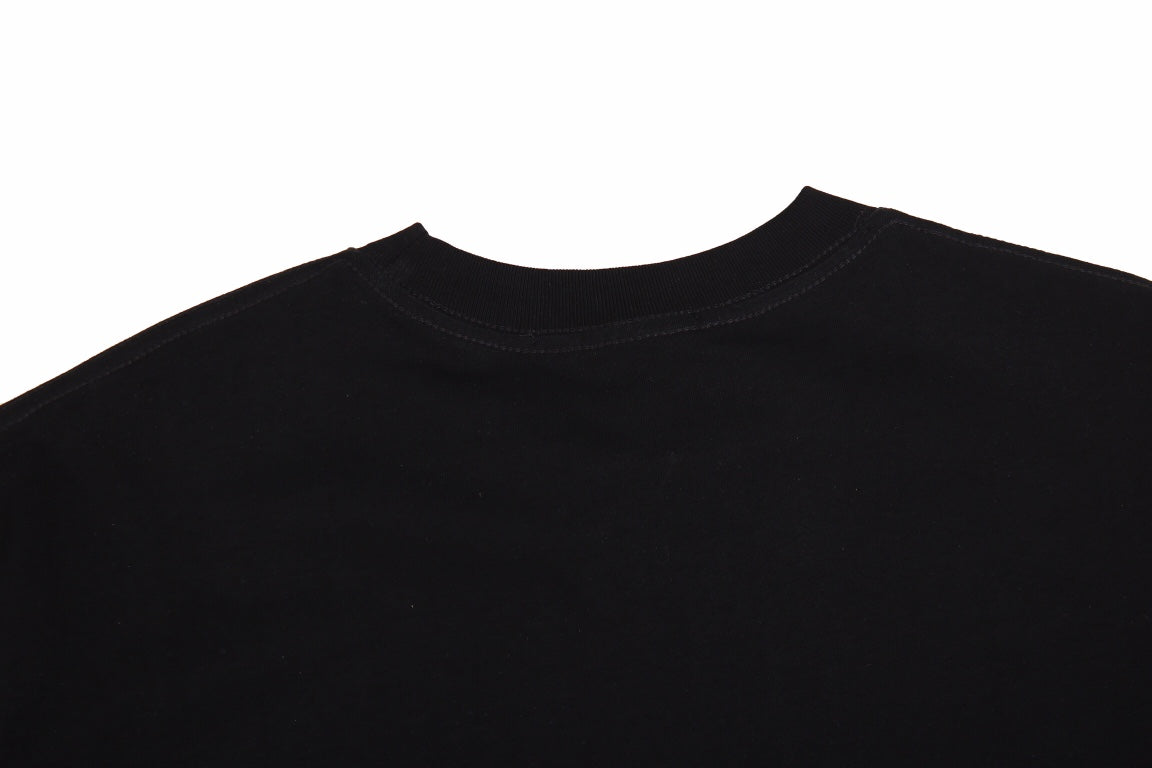 T-shirt Gucci avec logo rétro (noir)
