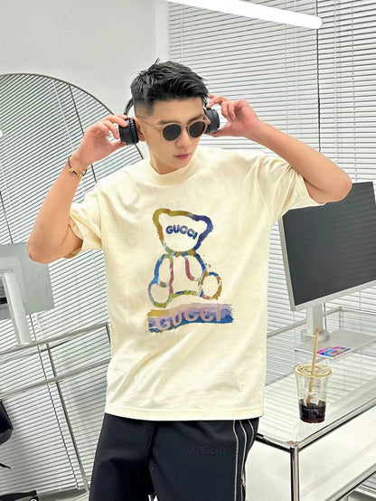 T-shirt graphique Gucci ours en peluche