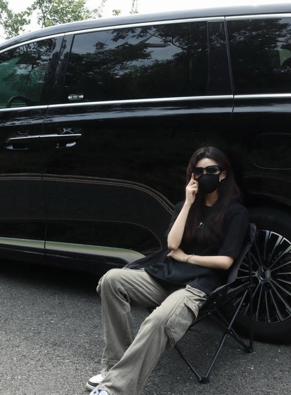 T-shirt Gucci Vintage Logo (Noir)