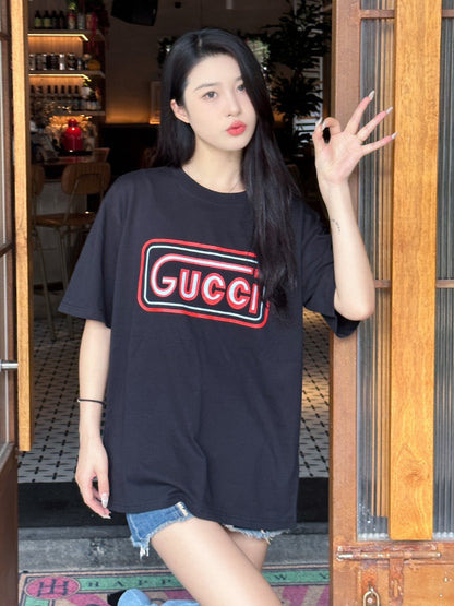 T-shirt Gucci Vintage Logo (Noir)