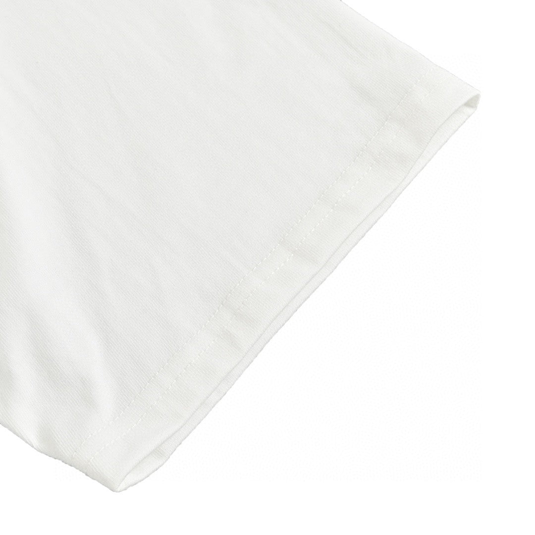 T-shirt blanc Gucci avec logo audacieux