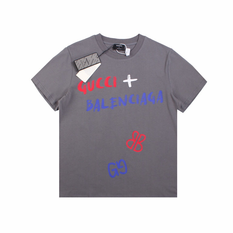 T-shirt gris GUCCI x BALENCIAGA