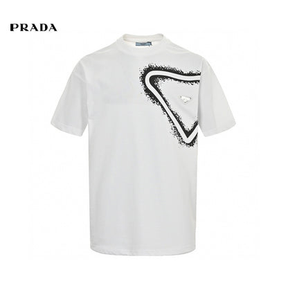 T-shirt à logo graphique Prada