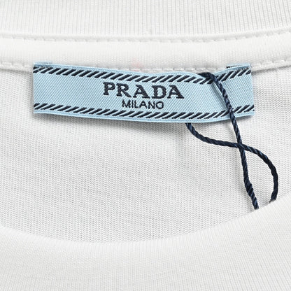 T-shirt à logo graphique Prada