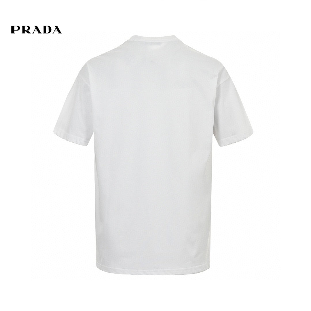 T-shirt à logo graphique Prada