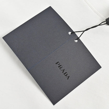 T-shirt à logo Prada (blanc)