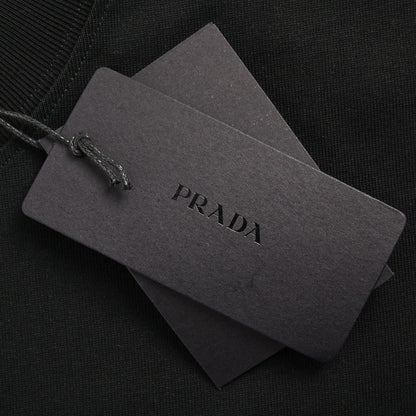 T-shirt Prada Milano noir à emblème