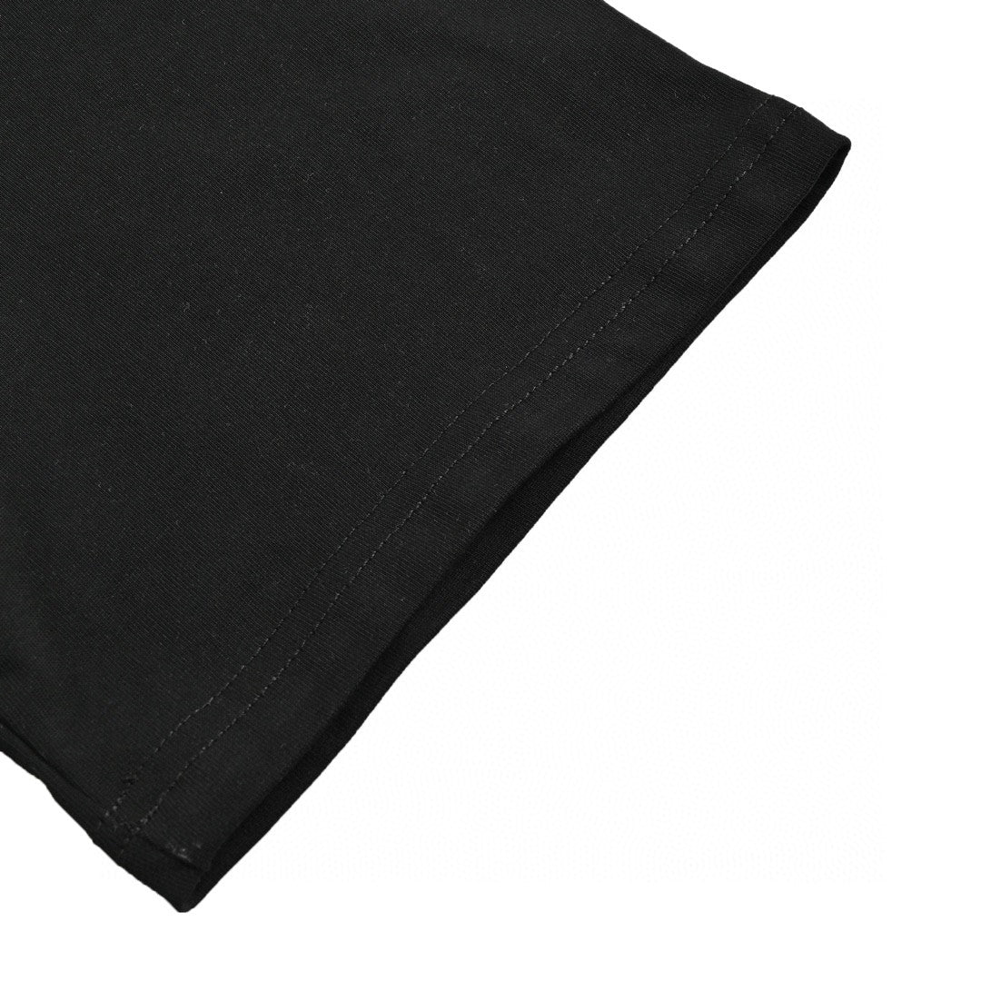 T-shirt Prada Milano noir à logo