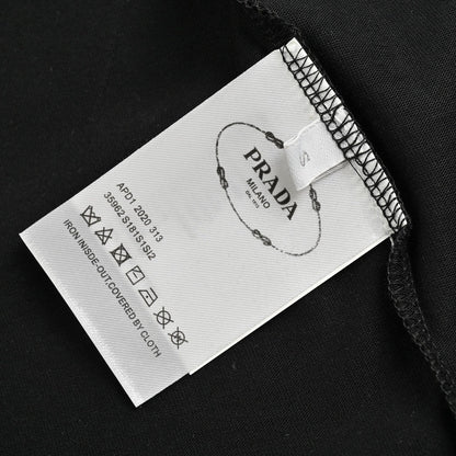 T-shirt Prada Milano noir à logo