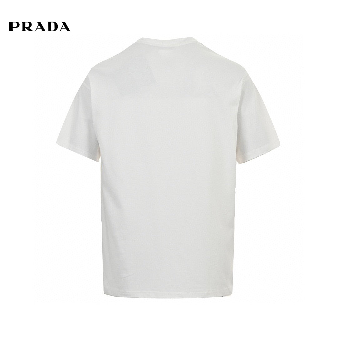T-shirt Prada Milano Logo (Blanc)