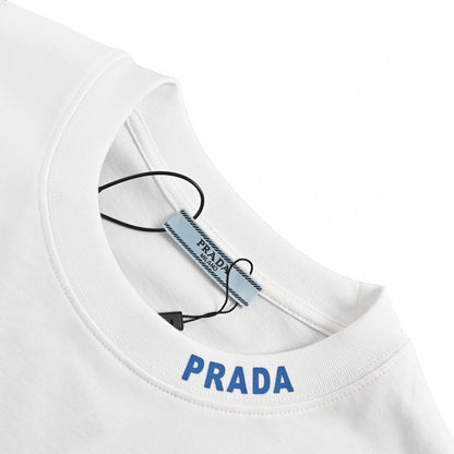 T-shirt Prada Milano Logo (Blanc)