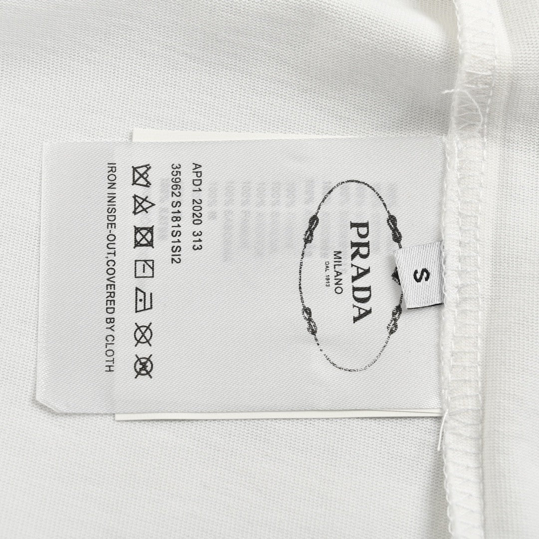 T-shirt Prada Milano Logo (Blanc)