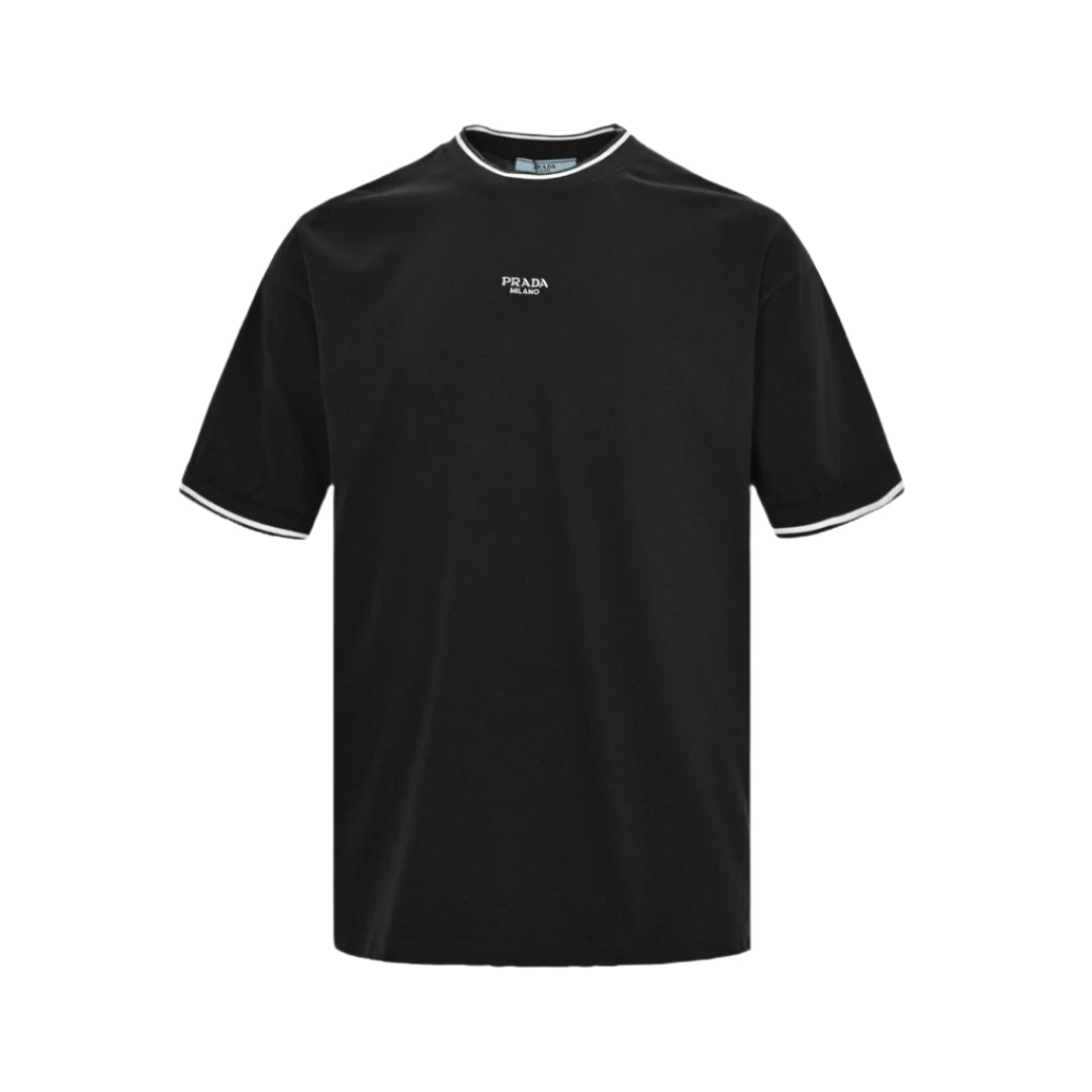 T-SHIRT PRADA MILANO NOIR