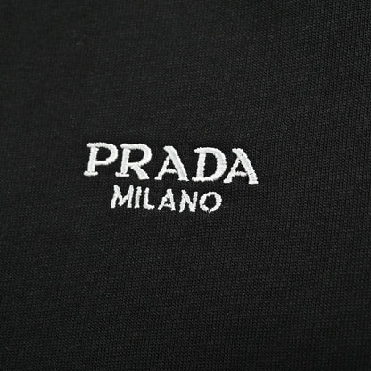 T-SHIRT PRADA MILANO NOIR