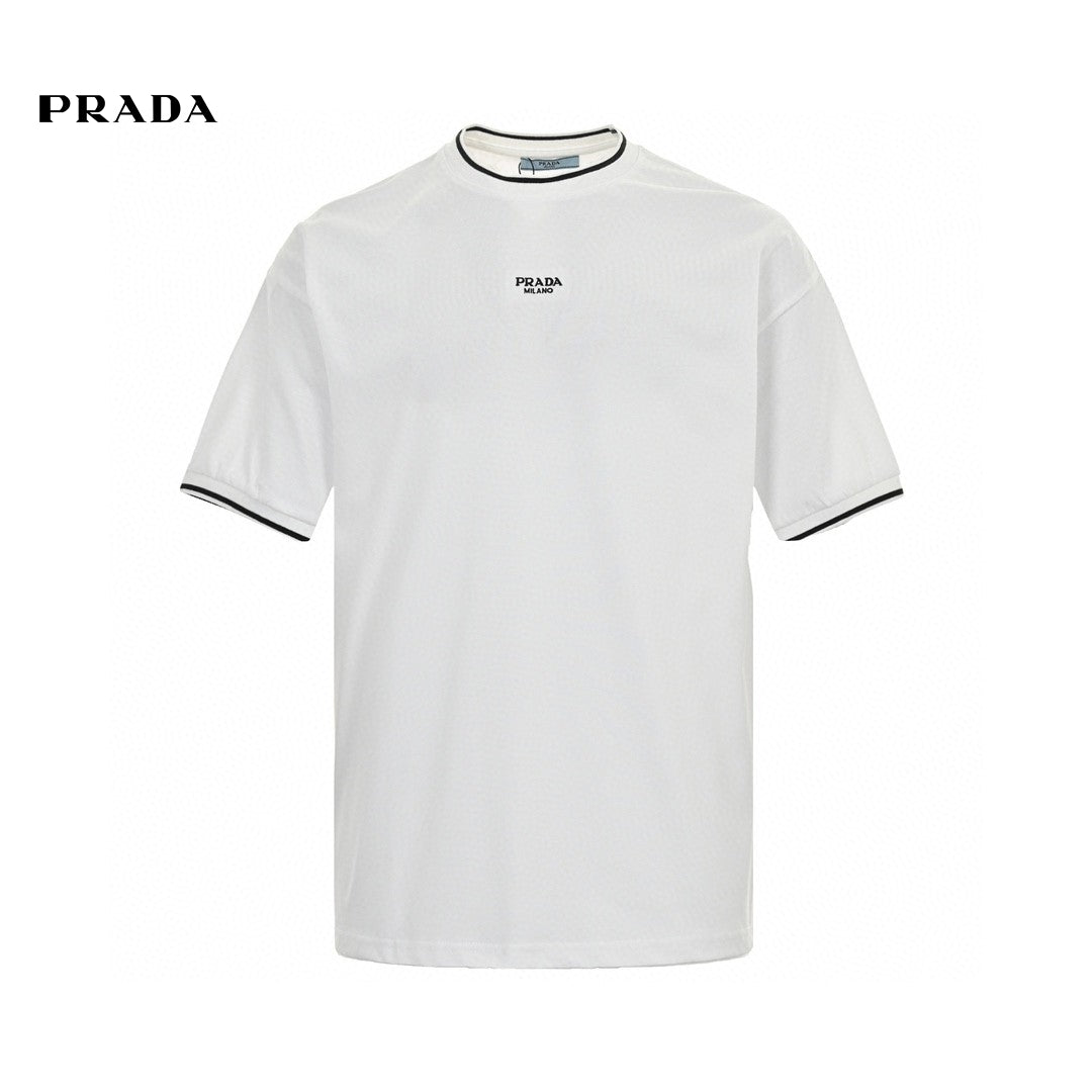 T-shirt blanc Prada Milano