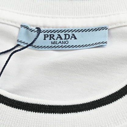 T-shirt blanc Prada Milano