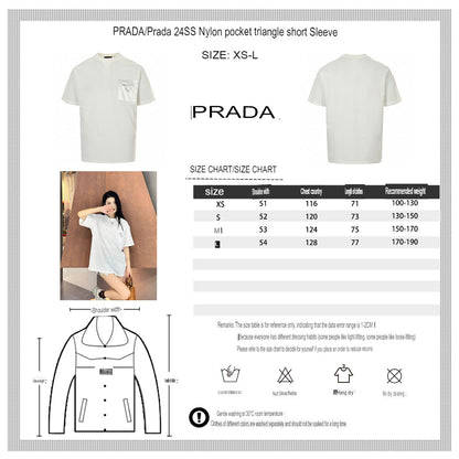 T-shirt Prada à poche
