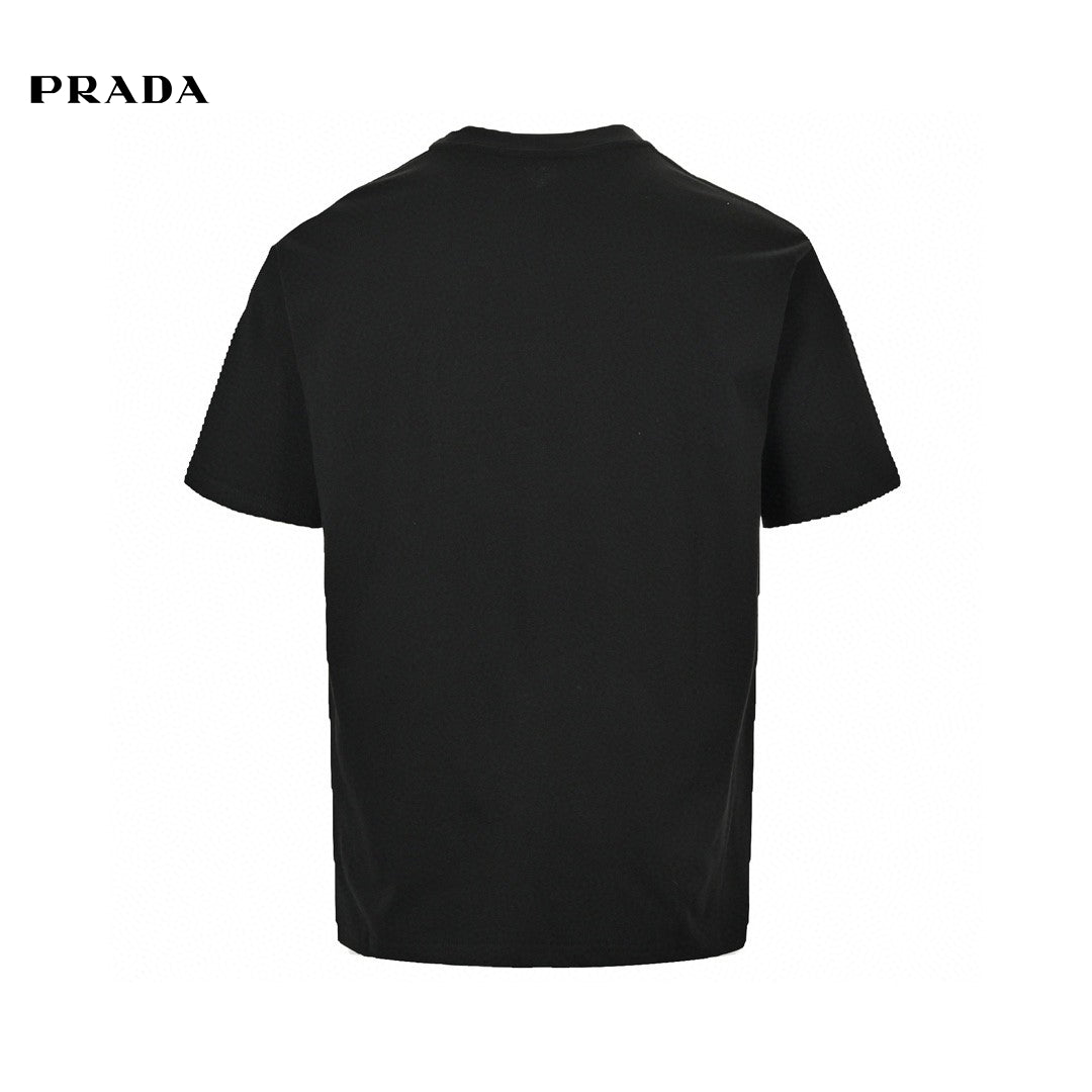 T-shirt Prada à poche (noir)