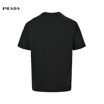 T-shirt Prada à poche (noir)